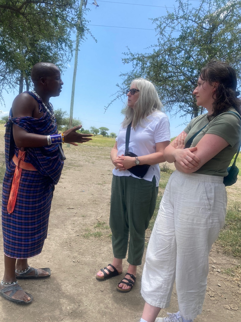 Civic education workshop in a rural Tanzanian village