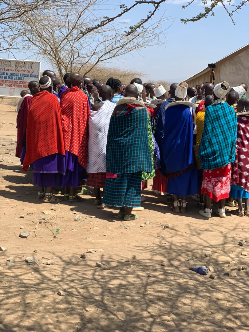 Women's cooperative meeting in Engaruka